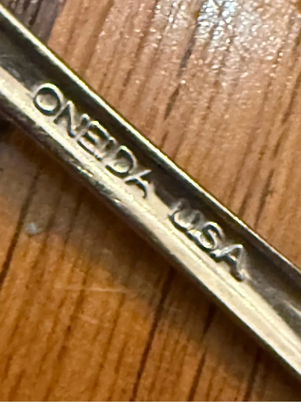 Oneida Gala Impulse 4 Salad Forks USA Stainless Flatware 6 3/8”